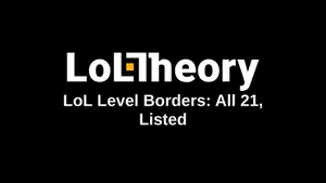 LoL Level Borders: All 21, Listed (2026)